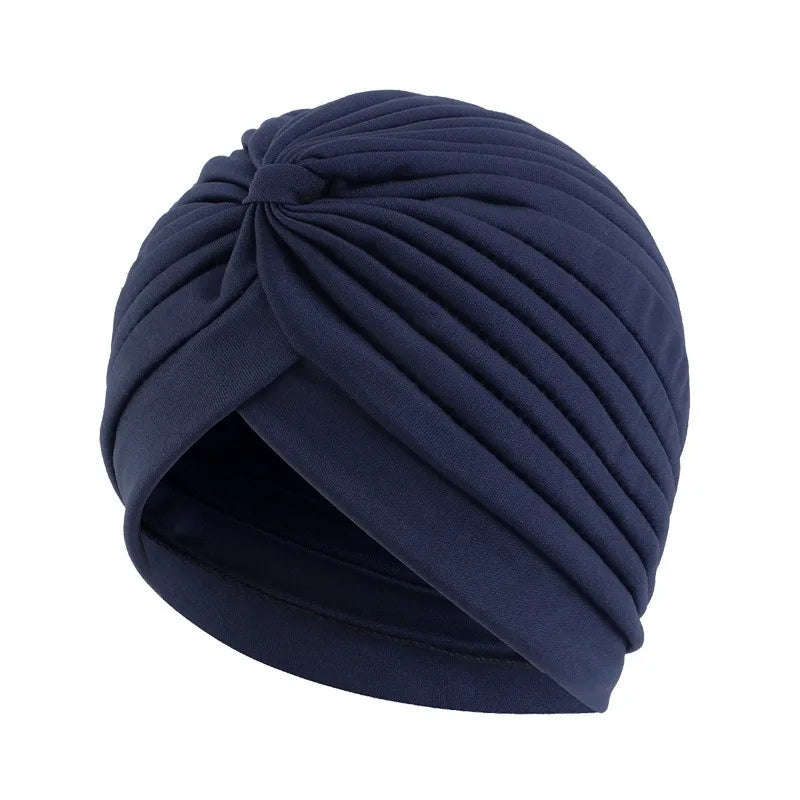 Cancer Head Scarf Headscarves Ladies Hijab Hair Turban Chemo Velvet Durag Bottom Cloth Headscarf Women Turban for Ladies