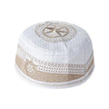 New Muslim Men Prayer Cap Hat Cotton Embroidery Leisure Saudi Arabia Islamic Hat Cap Men Headscarf Topkippot Turban Saudi Cap