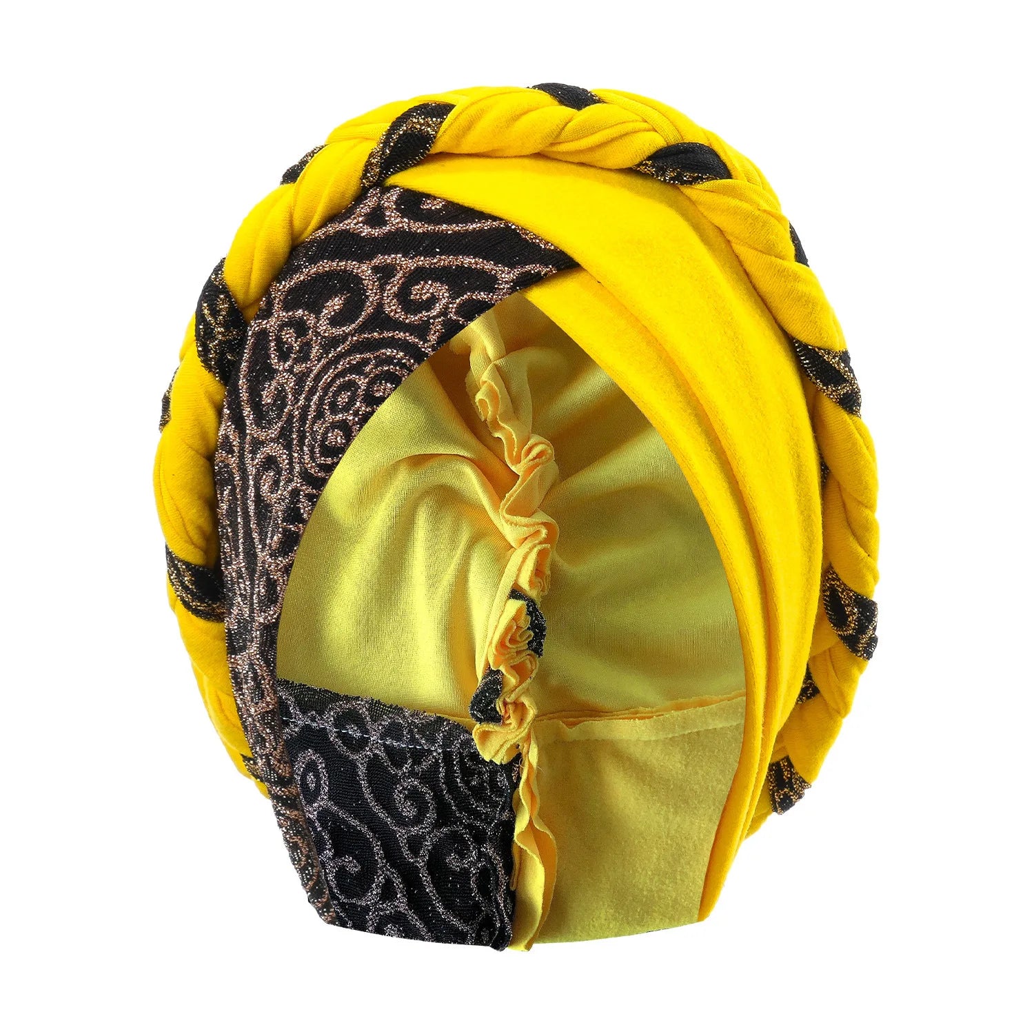 Head Scarf for Muslim Women Turban Cap Ladies Islamic Print Bonnet Hat Braid Headband Turbante Mujer Beanies Hats