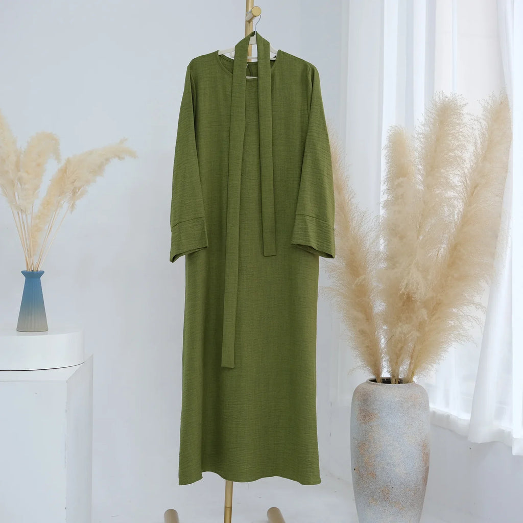 Ramadan Eid Muslim prayer Abaya Women Party Dresses Sashes Morocco Abayas Dubai Kaftan Islam Vestidos Arab Long Robe Jalabiya