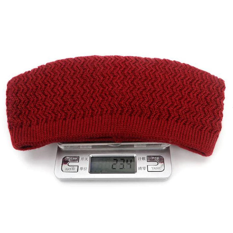 1pc Men's Casual Knitted Muslim Women Prayer Hats Winter Warm Beanies Cap Islamic Ramadan