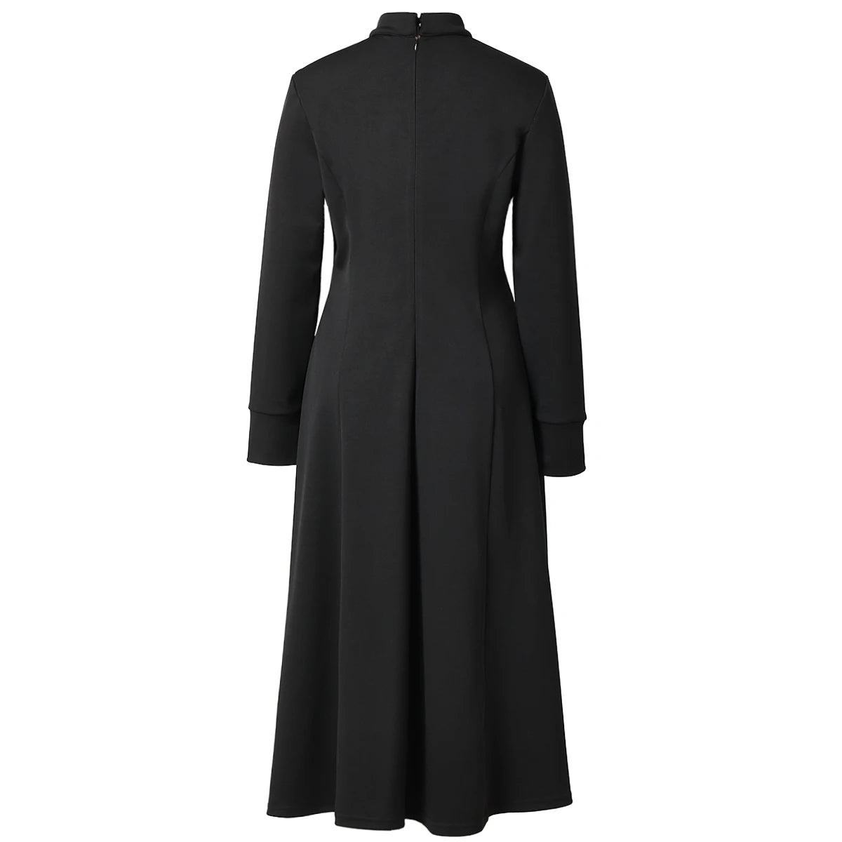 Clergy Dresses for Women Female Catholic Church Choir Pastor Nun Minister Tab Collar Clergydress Cassock Garments