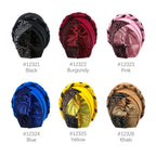 Head Scarf for Muslim Women Turban Cap Ladies Islamic Print Bonnet Hat Braid Headband Turbante Mujer Beanies Hats