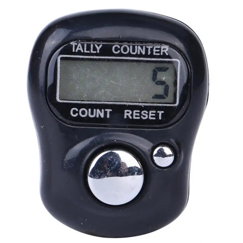 Beads Digital Tally Counter Tasbih With Athan Alarm Clock Auto Prayer Time Qibla Direction Hijri Calendar Dual-Language Counters