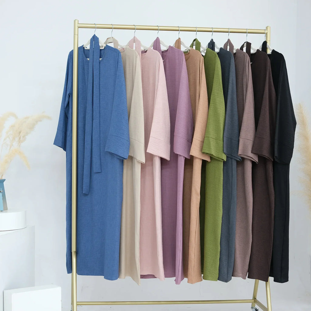 Ramadan Eid Muslim prayer Abaya Women Party Dresses Sashes Morocco Abayas Dubai Kaftan Islam Vestidos Arab Long Robe Jalabiya