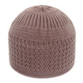 Winter Knitted Muslim Men Prayer Hats Unisex Beanies Cap Warm Islamic Ramadan Jewish Kippah Homme Hat Men's Wrap Head Caps