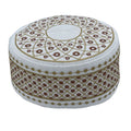 2023 New Muslim Prayer Hats Breathable Headware Kufi Hat Men Islam Skull Cap Ramadan Eid Gift Embroidery Man Hat