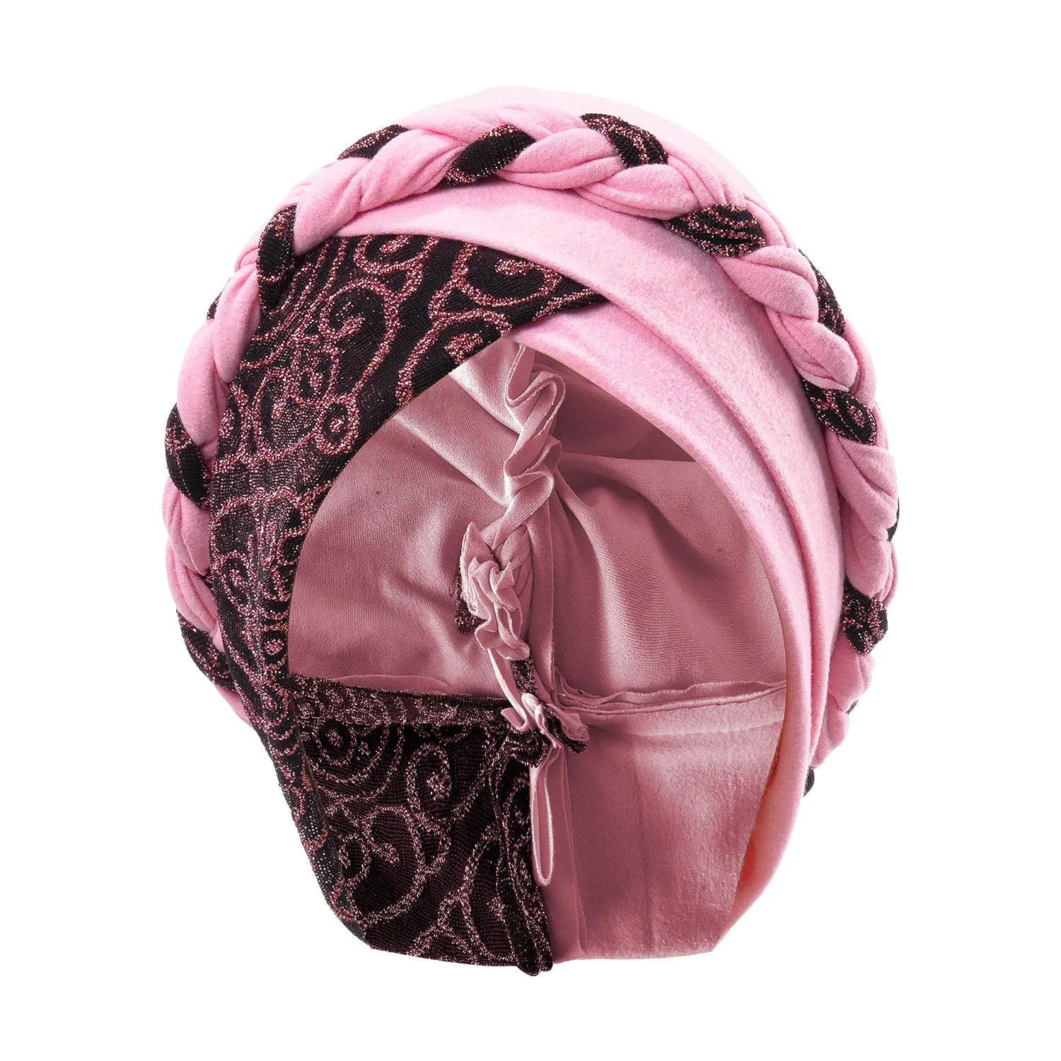 Head Scarf for Muslim Women Turban Cap Ladies Islamic Print Bonnet Hat Braid Headband Turbante Mujer Beanies Hats