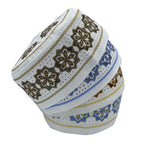 2023 New Muslim Prayer Hats Breathable Headware Kufi Hat Men Islam Skull Cap Ramadan Eid Gift Embroidery Man Hat