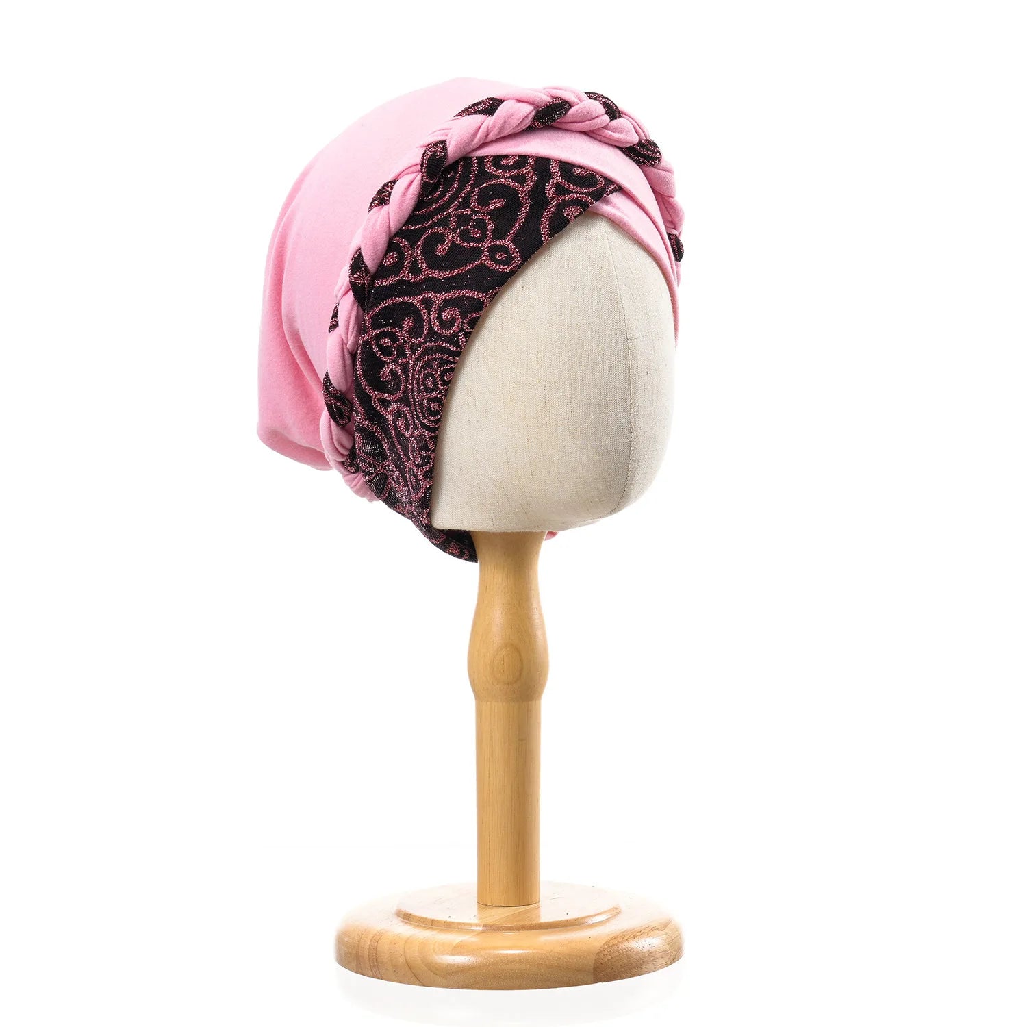 Head Scarf for Muslim Women Turban Cap Ladies Islamic Print Bonnet Hat Braid Headband Turbante Mujer Beanies Hats